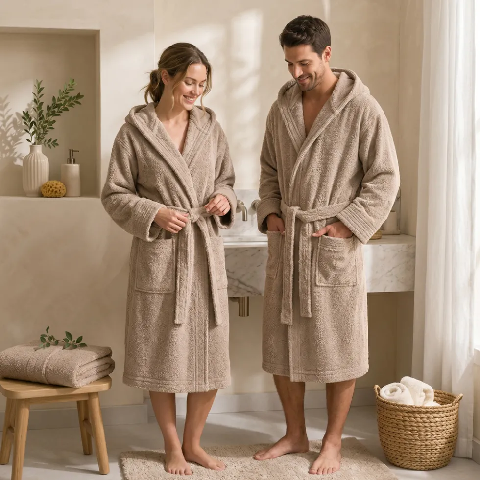 Accappatoio Ambrosiana Spugna LUX: Il Comfort della SPA a Casa