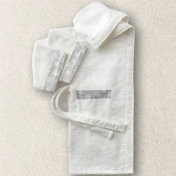 Accappatoio BABY in spugna SOGNO Gabel bianco