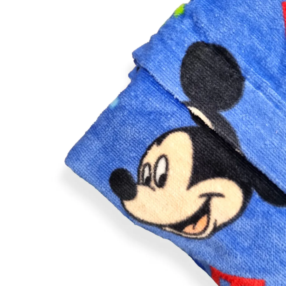 Accappatoio bambino spugna con cappuccio Disney Mickey Mouse