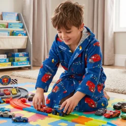 Accappatoio Disney Caleffi CARS COLORS spugna con cappuccio