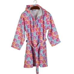 Accappatoio donna con cappuccio Carrara Cala Mitjana fuxia