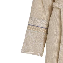 Accappatoio donna con cappuccio PIP STUDIO Soft Zellige spugna khaki