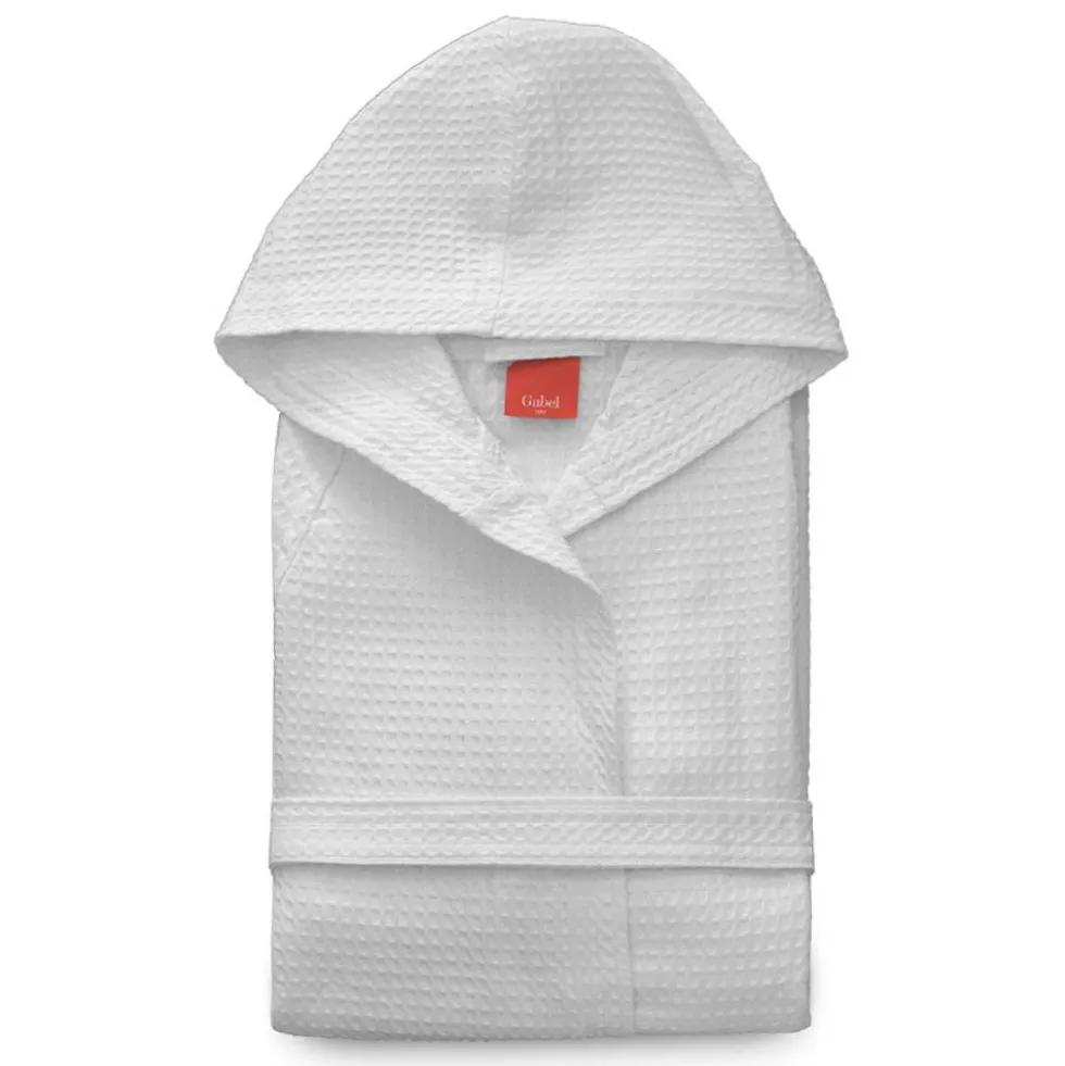 Accappatoio Gabel UNISEX nido d'ape GOLF Tinta unita bianco