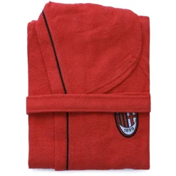 Accappatoio Milan Ufficiale Adulto da S a XXL microspugna Salvaspazio originale