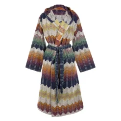 Accappatoio Missoni Home con cappuccio Multi colore TRAVIS 100