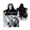 Accappatoio PONCHO Juventus per bambini bianco-nero