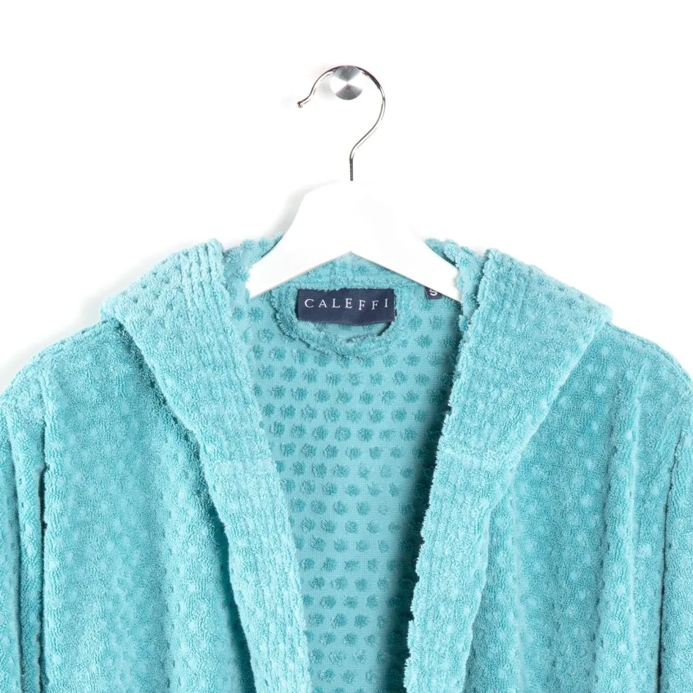 Accappatoio Unisex con cappuccio Accappatoi Caleffi Sirena
