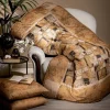 ALVIERO MARTINI plaid in raso 130x170 1classe Geo Chain NEW