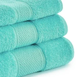Asciugamani sfusi ospite- viso- telo Bassetti POP COLOR giada VK