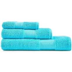 Asciugamani sfusi - ospite- viso- telo Bassetti POP COLOR turchese T5