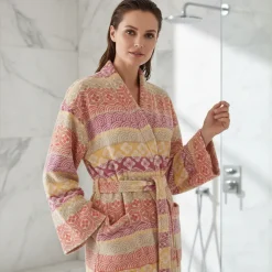 Bassetti Accappatoio sciallato donna in spugna Granfoulard HANAMI 41