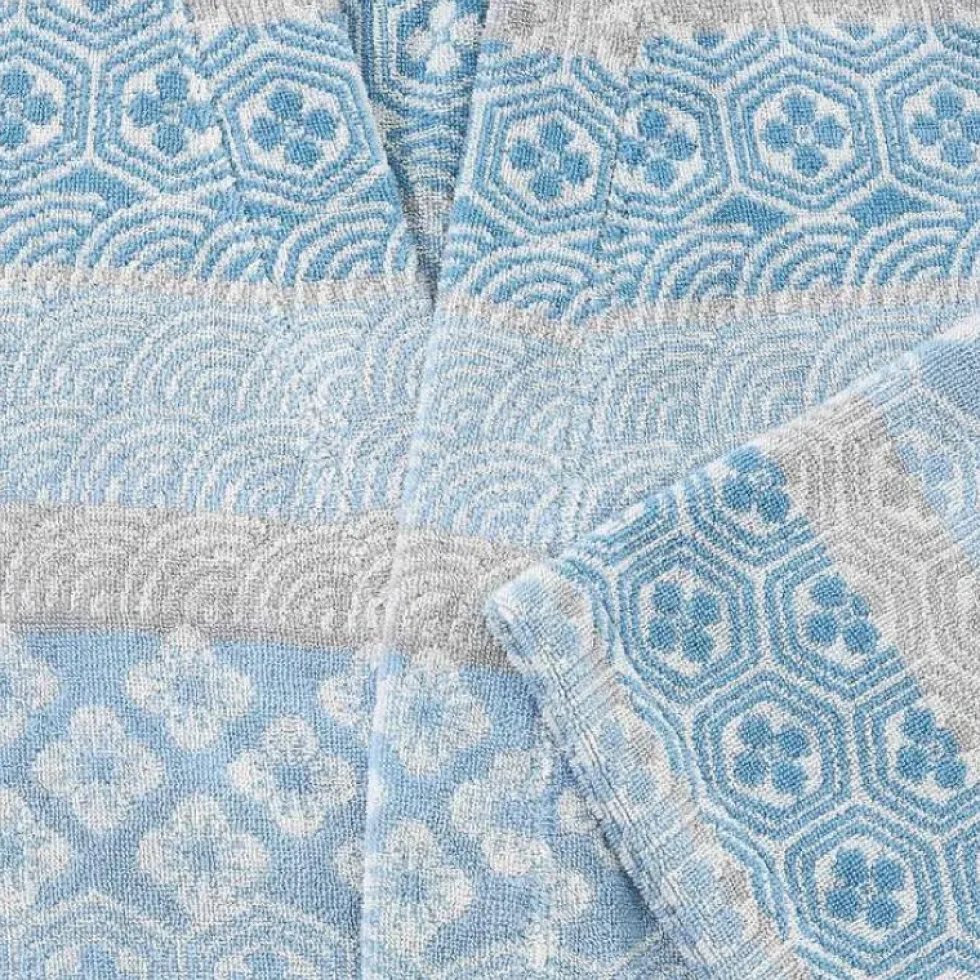 Bassetti Accappatoio sciallato donna in spugna Granfoulard HANAMI G1
