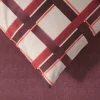 Bassetti completo copripiumino matrimoniale in cotone CHECK R1