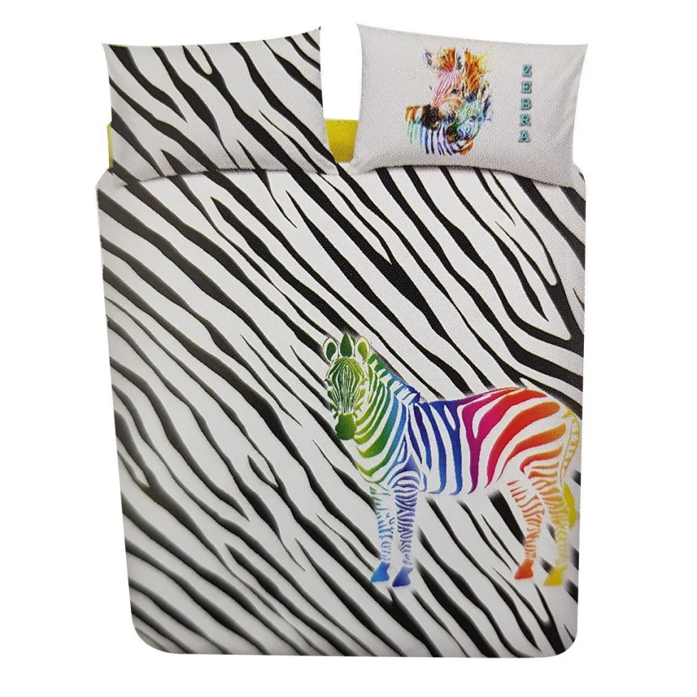Bassetti Completo Copripiumino MARTY Zebra con sotto e federe