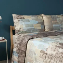 Bassetti completo lenzuola in cotone City Now 41 beige