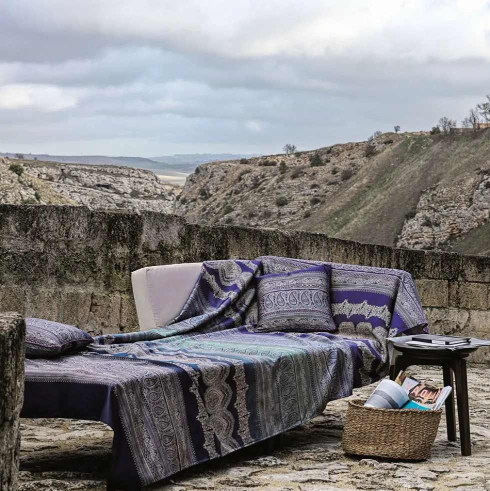 Bassetti Granfoulard BRUNELLESCHI B1 copritutto Telo Arredo toni blu