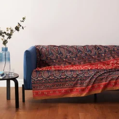Bassetti Granfoulard COMO R1 telo arredo sui toni del rosso 270x270