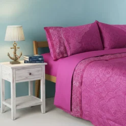 Bassetti Granfoulard Dolceacqua P1 | Copripiumino Matrimoniale fuxia