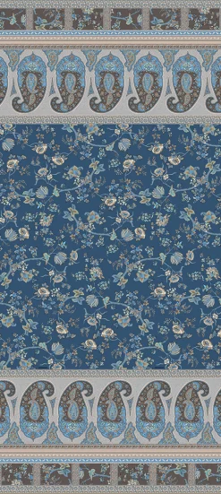 Bassetti Granfoulard Genova B1 telo arredo sul blu 270x270