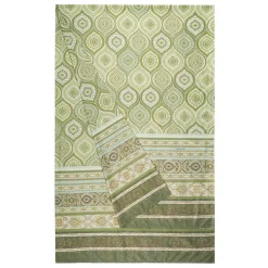 Bassetti Granfoulard Hanbury V1 - Eleganza Naturale Verde Oliva e Muschio