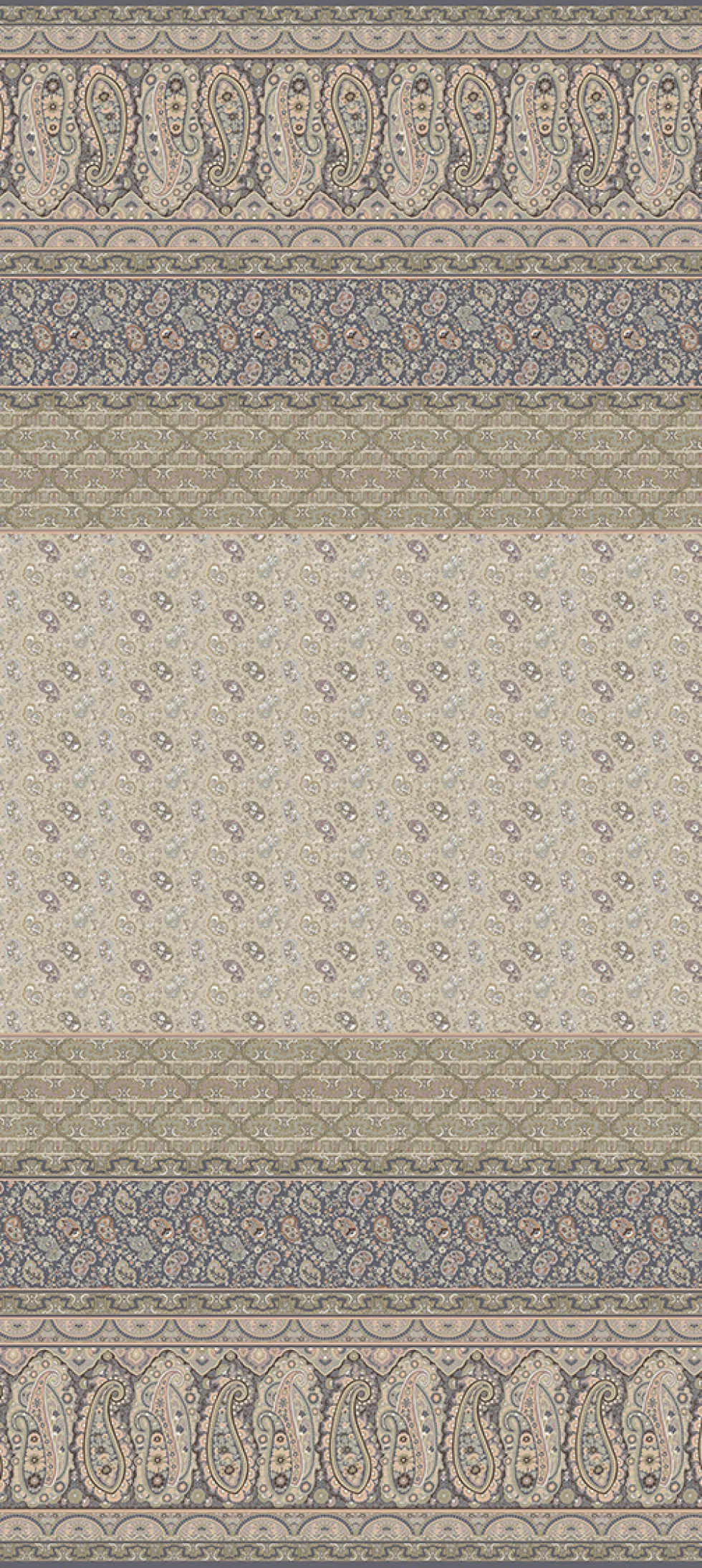 Bassetti Granfoulard IMPERIA 41 telo arredo 350x270 sui toni rosa