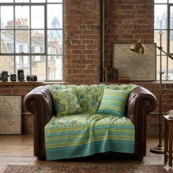 Bassetti Granfoulard Telo Arredo 180x270 Rapallo Verde Giada Copripoltrona