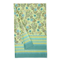 Bassetti Granfoulard Telo Arredo 180x270 Rapallo Verde Giada Copripoltrona