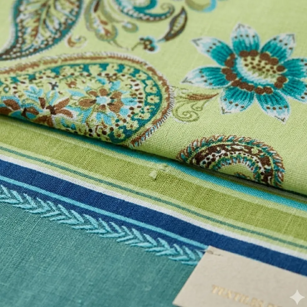 Bassetti Granfoulard Telo Arredo 180x270 Rapallo Verde Giada Copripoltrona