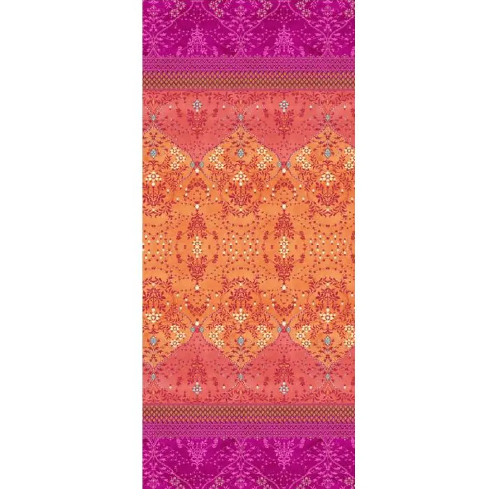 Bassetti Granfoulard - Telo Arredo Arabescato Fucsia Arancio ORTIGIA O1