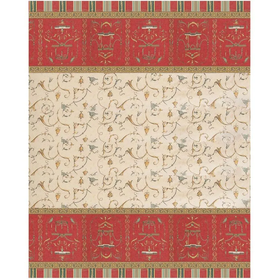 Bassetti Granfoulard telo copritutto OPLONTIS 8 350x270 cm var. bordeaux