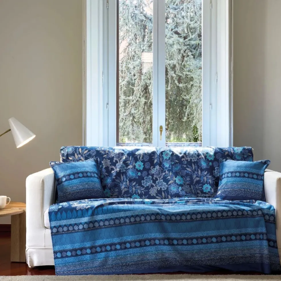 BASSETTI | Granfoulard Varigotti B1 270x270 Telo Arredo floreale