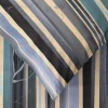 BASSETTI | Lenzuola Matrimoniali Grove B2 blu 100% cotone
