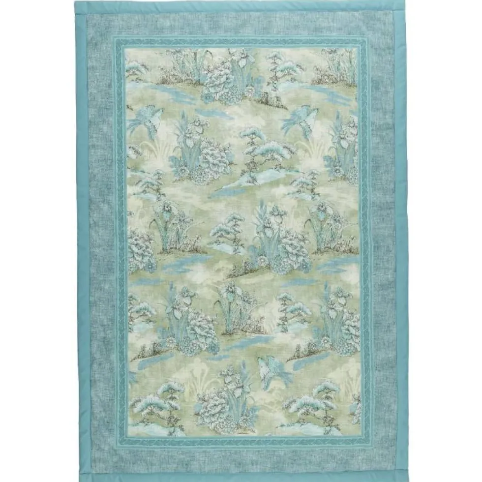 Bassetti Plaid Acquaforte V1 135x190 - Eleganza verde acqua per la tua casa