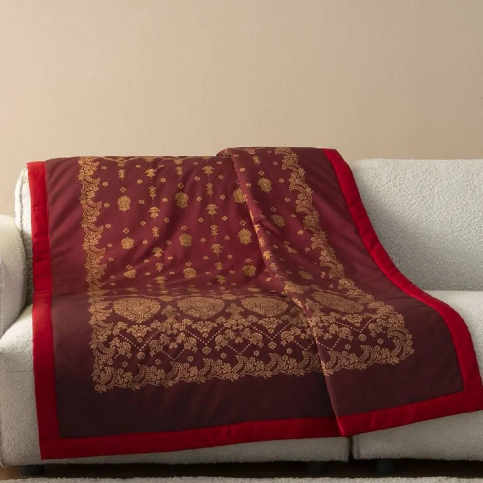 Bassetti Plaid Gold Decor R1 - Eleganza Orientale per la tua casa