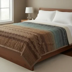 Bassetti Plaid Granfoulard 250x270 cm BRUNELLESCHI v7 grigio