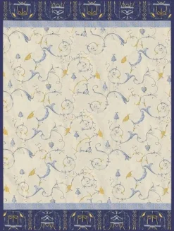 Bassetti Plaid Granfoulard 270x250 cm OPLONTIS var.9 BLU Idea regalo originale