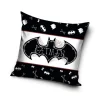 BATMAN cuscino arredo quadrato microfibra 40x40 cm nero Bones