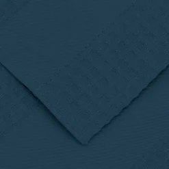 Bellora Telo bagno 100x150 cm APE nido d’ape puro cotone | blu