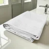 Bellora Telo bagno 100x150 cm APE nido d’ape puro cotone | Bianco