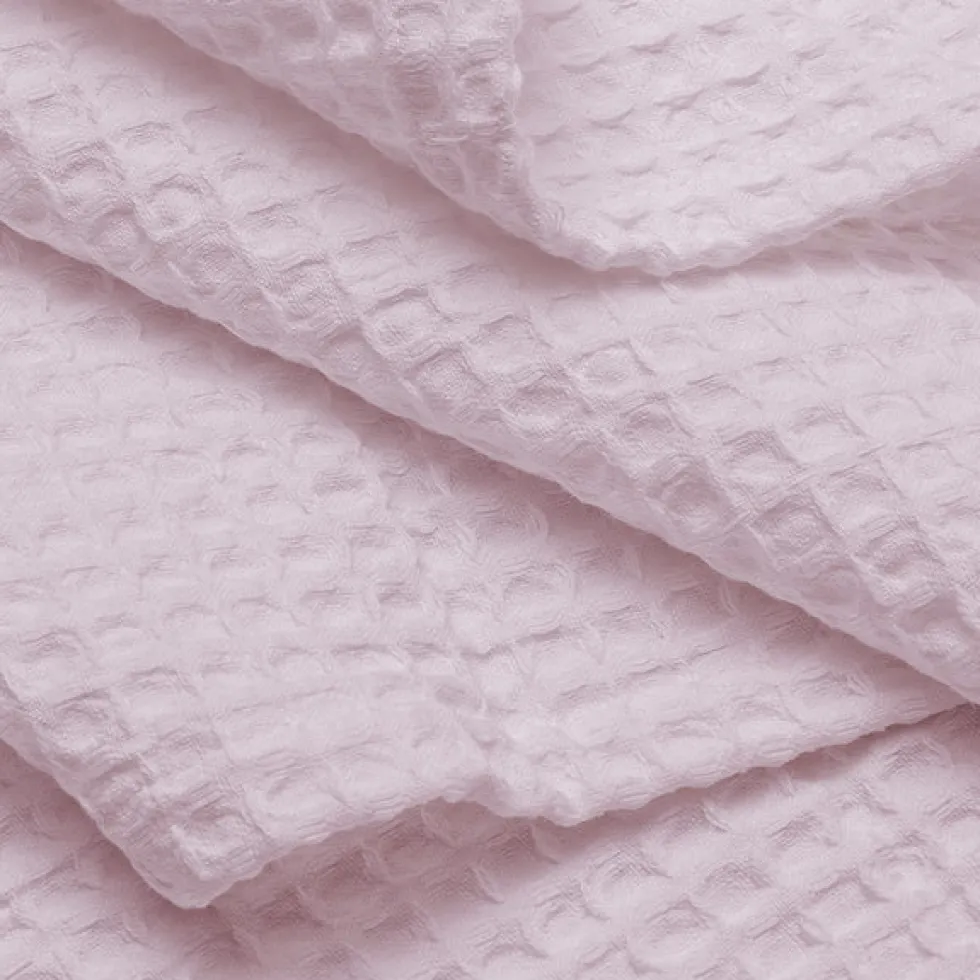 Bellora Telo bagno 100x150 cm APE nido d’ape puro cotone Tinta unita Rosa