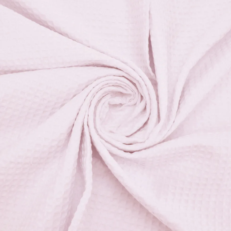 Bellora Telo bagno 100x150 cm APE nido d’ape puro cotone Tinta unita Rosa