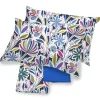 Benasciutticasa Completo letto matrimoniale cotone – Giardino Astratto multicolor