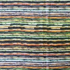 Benasciutticasa Parure Copripiumone matrimoniale raso di cotone Abstra