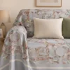 Borbonese Liberty perla: Telo Arredo e Copridivano in Raso 290x290