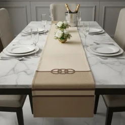 Borbonese Runner Tavola Corda 50x150 cm