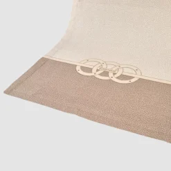 Borbonese Runner Tavola Nocciola 50x150 cm