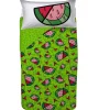 Britto Set copripiumino con federe Singolo Anguria