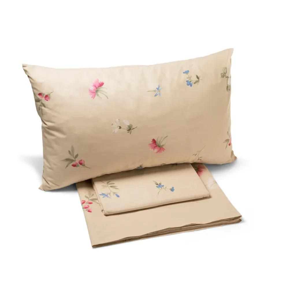 CALEFFI | Completo Lenzuola matrimoniale 100% cotone Floral