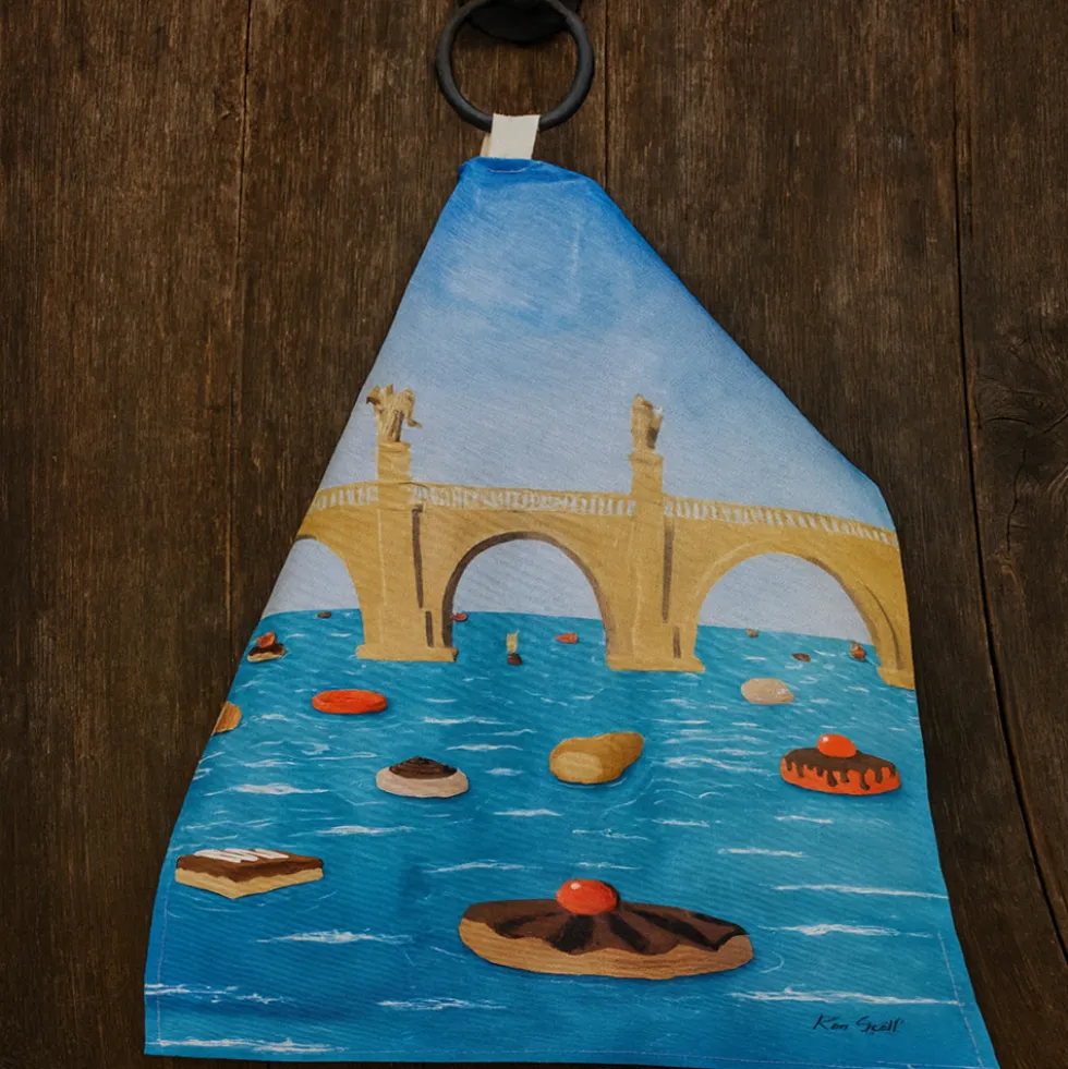 Canovaccio in cotone strofinaccio KEN SCOTT Pasticcini da Tevere
