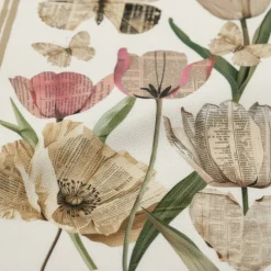 Canovaccio Vintage floreale Tag House | Strofinaccio Shabby 58x80